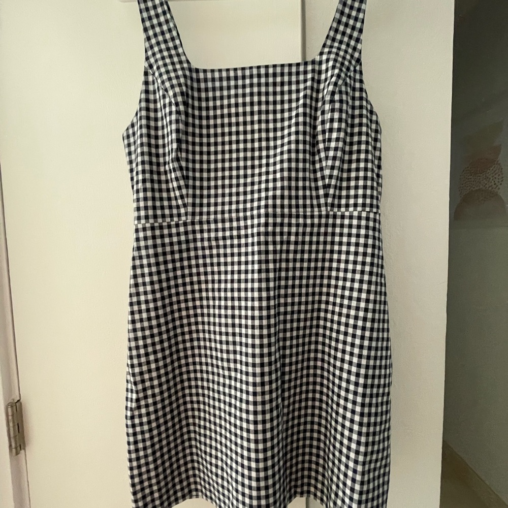 Favorite Daughter Breakup Mini Dress in Navy Gingham - NWT - Picture 6 of 8